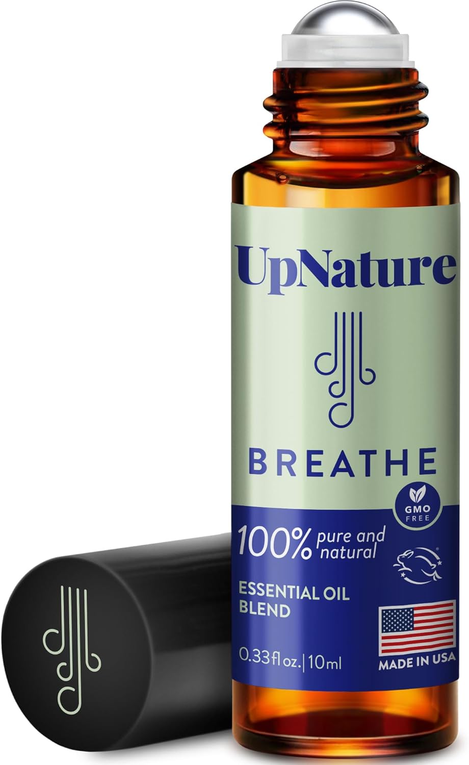 UpNature Breathe Essential Oil Roll On Blend | B07JW9KW9X | U.S. ONLY