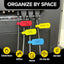 Wrap-It Storage Multi-Color Cable Labels | B08HR4RLFS | U.S. & Canada