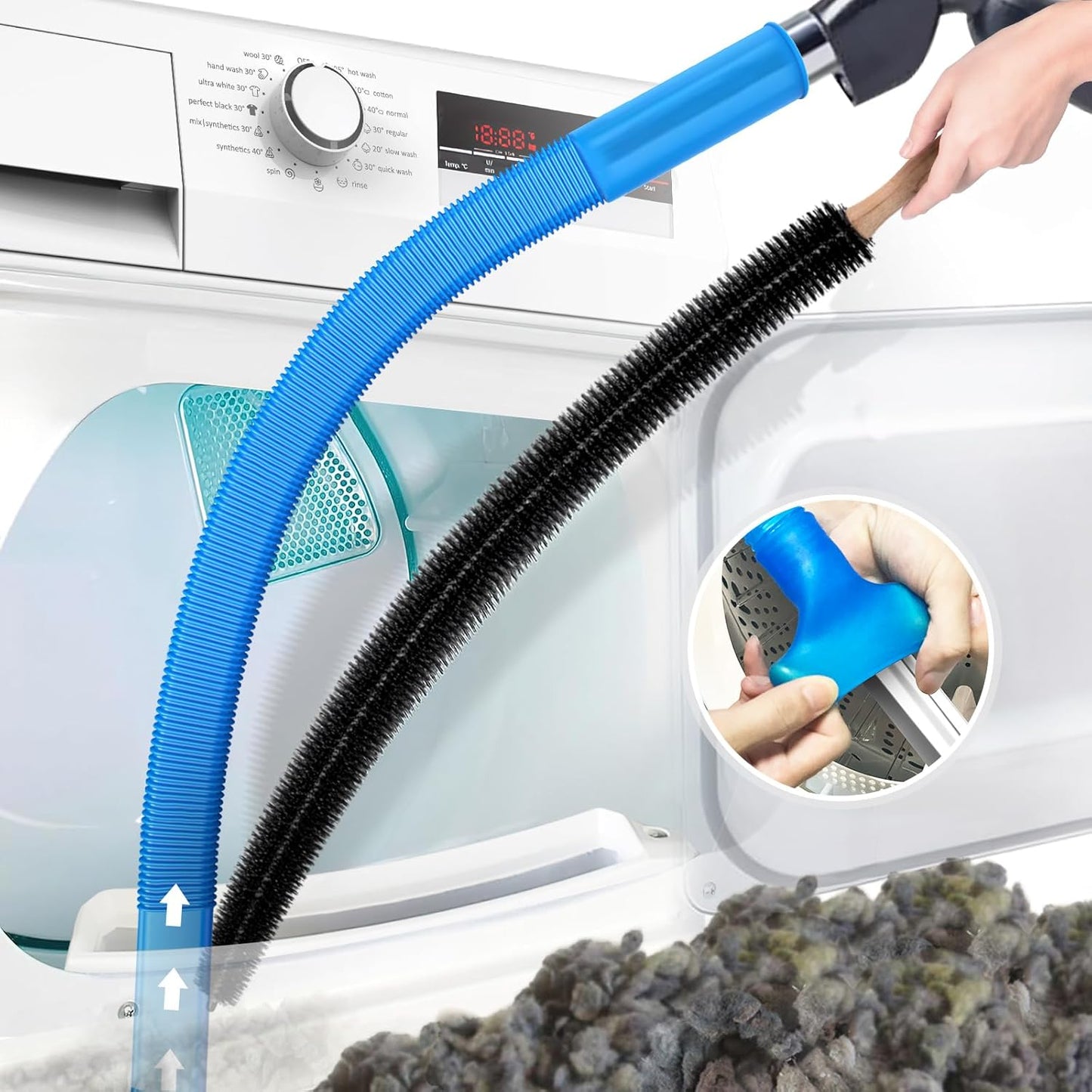 Dryer Vent Cleaner Kit | B0CQY6MPNG | U.S. & Canada