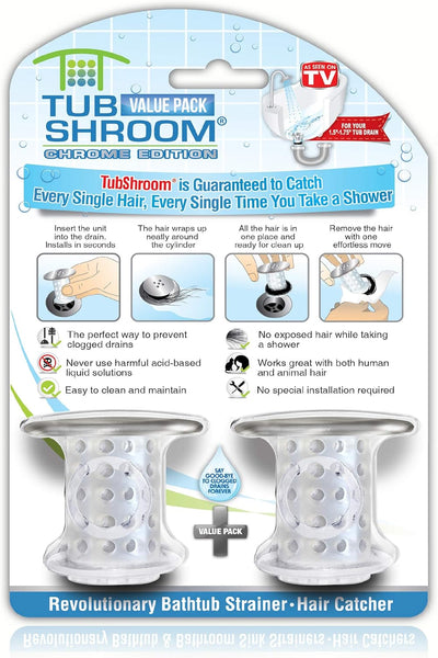 Tubshroom Bathtub Drain Protector and Hair Catcher | B07PB6CWVT | U.S. & CANADA