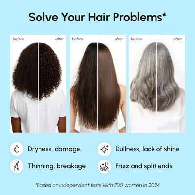 MAREE Hair Oil for Frizzy - Hair Vitamins Keratin Styling Capsules 2 PACK